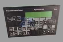 Alphatronic 2000 Propulsion Control System Panel Man Bw