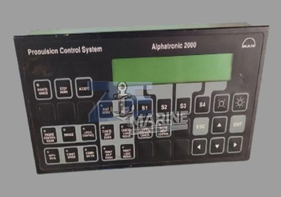 Alphatronic 2000 Propulsion Control System Panel Man Bw