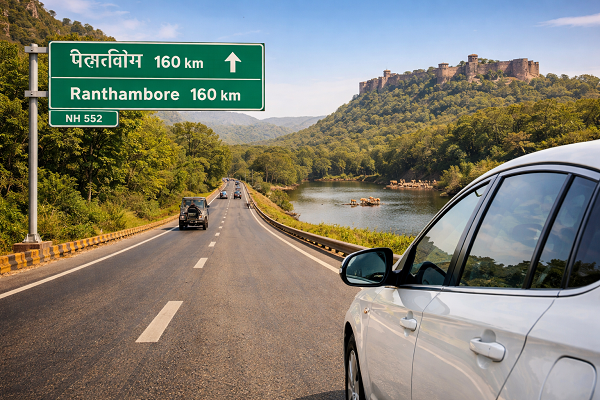 Jaipur to Ranthambore Cab