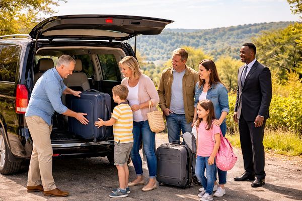 7 Seater Private Out of Town Service