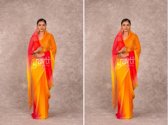 Rajputi Chiffon Saree