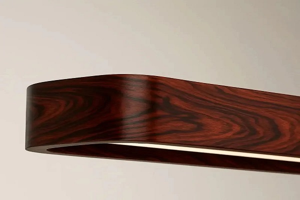 hanging light wooden