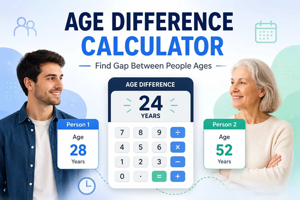 Age Difference Calculator