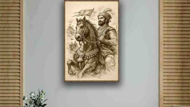 Shivaji Maharaj Painting