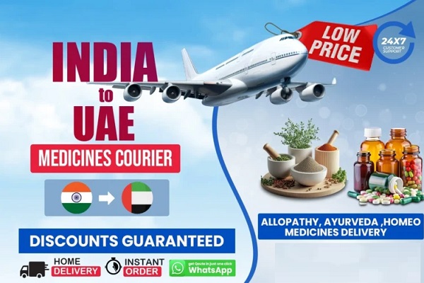 international medicine courier to uae