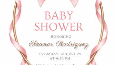Baby Shower Invitation Card