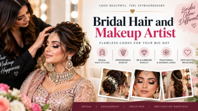 Bridal hair and makeup artist