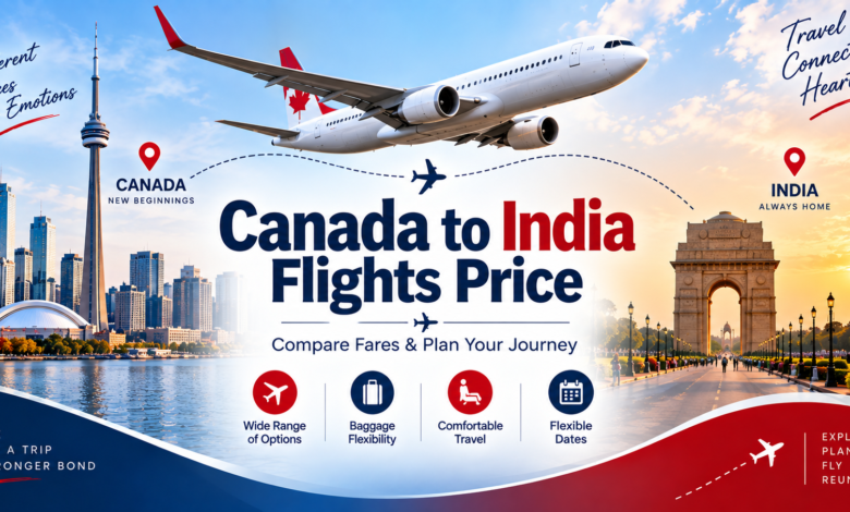 Canada to India Flights Price