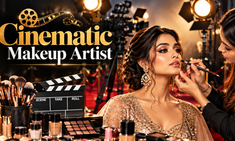 Cinematic makeup artist