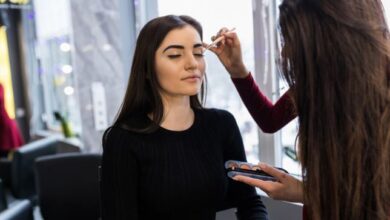 Event makeup artist