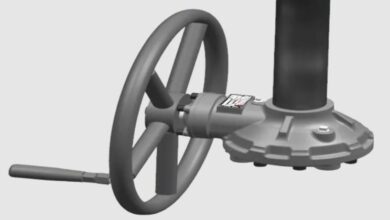 Quarter Turn Warm Gearbox