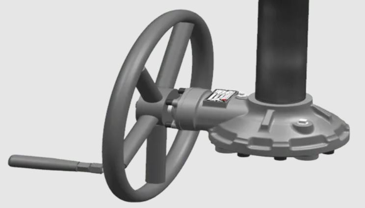 Quarter Turn Warm Gearbox