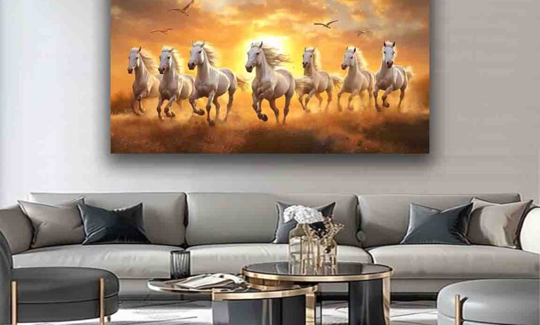 Seven Horses Wall Decor