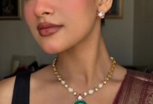 Long Kundan Necklace​ Set