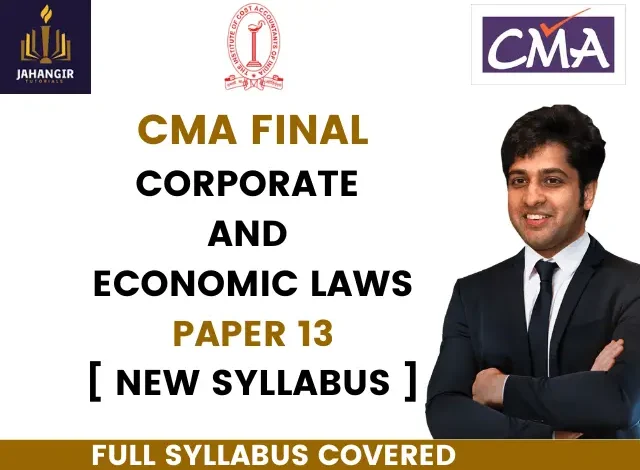 CMA Final Law Online Classes